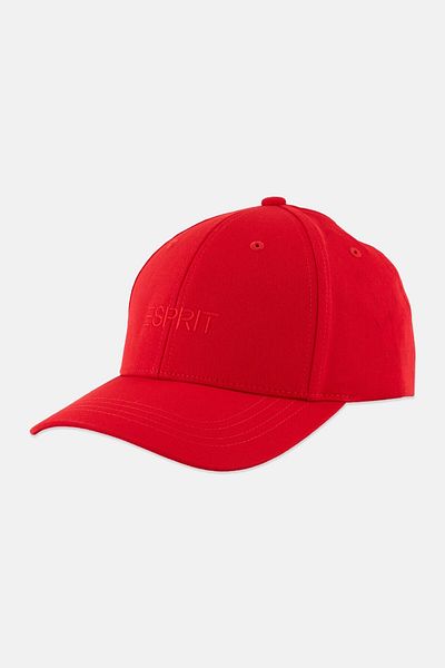 Esprit Men Embroidered Logo Adjustable Cap, Red