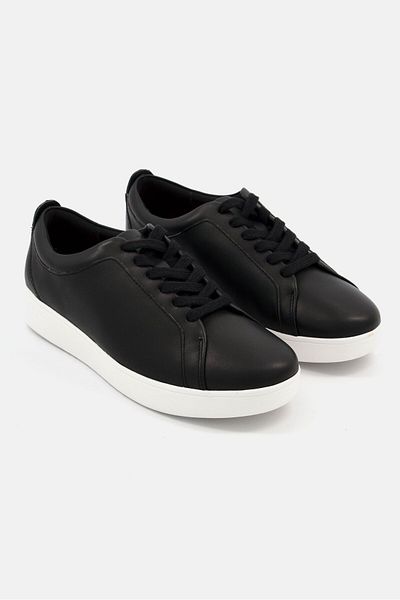 Fitflop Women Rally Lace Up Sneaker Shoes, Black