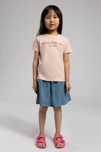 Lee Cooper Perth Girl's T-Shirt Powder