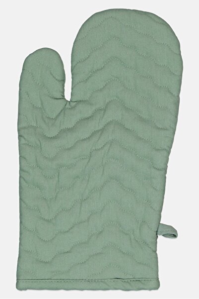 RE-GENERATION Quilted Oven Gloves, Sage Green