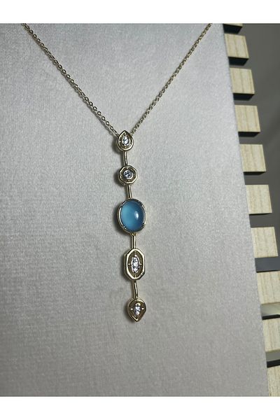 minu Melis Göral Necklacesteel and Gold