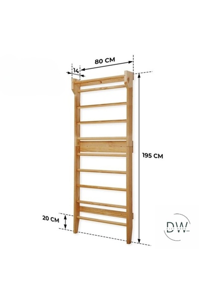 DizyWood Isveç Tırmanma Duvarı, Skolyoz Barı