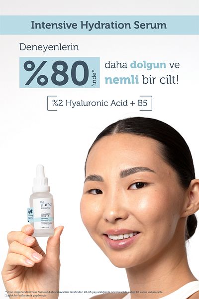 The Purest Solutions مصل العناية بالبشرة المجدد مع تأثير ترطيب مكثف وامتلاء (حمض الهيالورونيك 2% + B5)