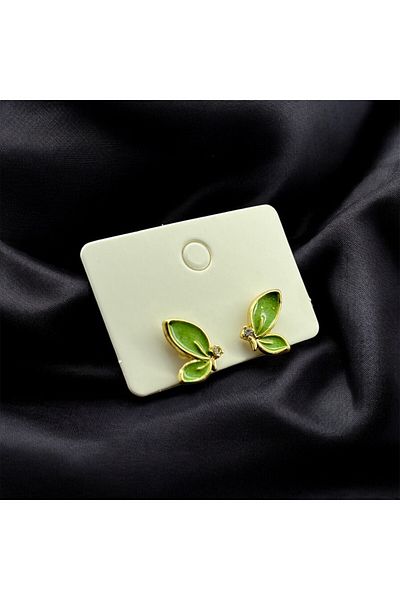 Candy Mother of Pearl Stone Butterfly Earrings