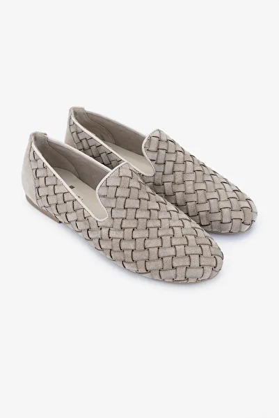Valmenti Women's Genuine Leather Stone Suede Casual Shoes