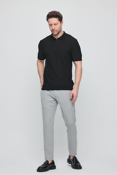 GIENTO ΑΝΔΡΙΚΟ ΚΛΑΣΙΚΟ ΛΥΚΡΑΙΝΟ SLIM FIT ΥΦΑΣΜΑΤΙΚΟ ΠΑΝΤΕΛΟΝΙ