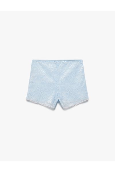 Koton Mini pantaloni scurți din dantelă Partea de jos de pijama