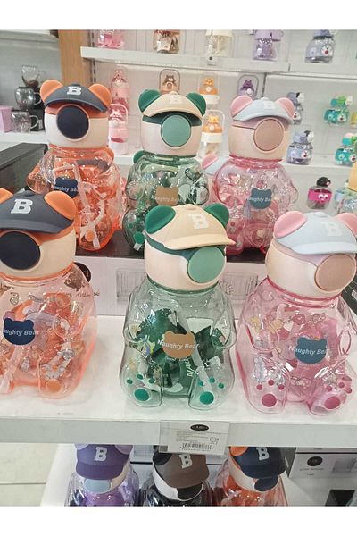 ramrashop Naughty Teddy Bear Water Bottle