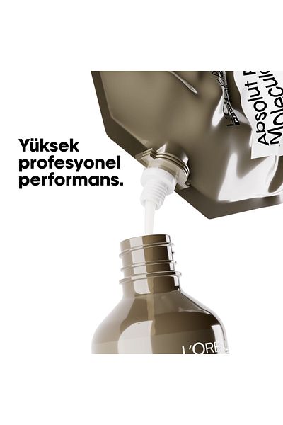 L'oreal Professionnel Absolut Repair Molecular Purifying Refill Shampoo for All Damaged Hair 500ml
