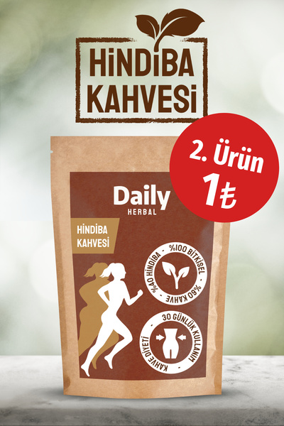 Daily Herbal Hindiba Kahvesi 1 Aylık 60 Kullanım 150gr Doypack