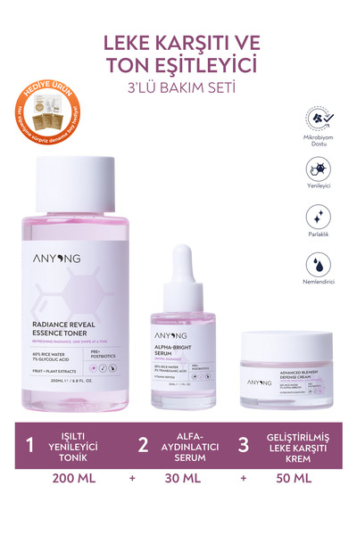 Anyong Leke Karşıtı Cilt Bakım Seti