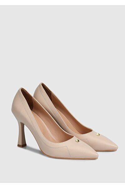 Provoq Beige Colored Women's Shoes