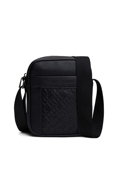 Tommy Hilfiger Tommy Hilfiger Men Black Central Mono Mini Crossover Bag