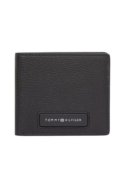 Tommy Hilfiger Tommy Hilfiger Men Black Monogram Mini CC Bifold Wallet