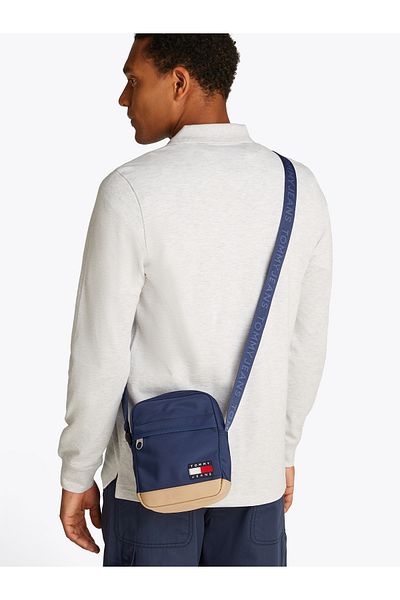 Tommy Hilfiger Tommy Hilfiger Men Velvet Blue Ess Daily Square Crossover Bag