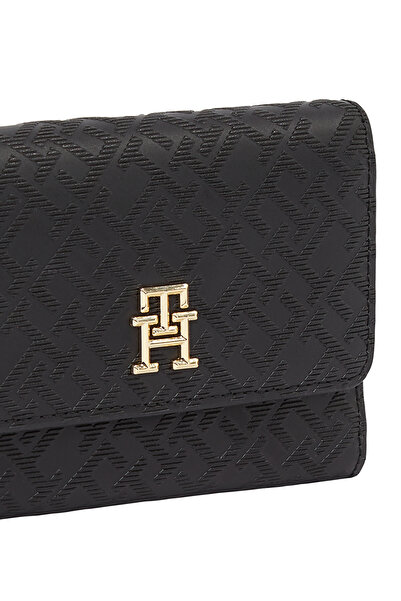 Tommy Hilfiger Tommy Hilfiger Women Black Distinct Trifold Wallet