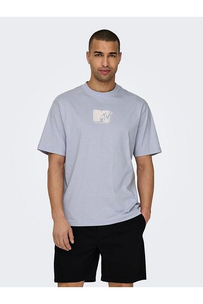 ONLY Men's O Neck T-Shirt 22029523