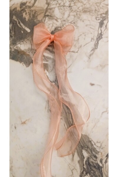 Lissa Aksesuar Cataramă lungă din tul din organza