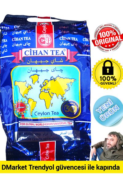 cihan tea Bergamot Flavored Scented Tea 400Gr Black Çavuşoğlu Isot 1 kg
