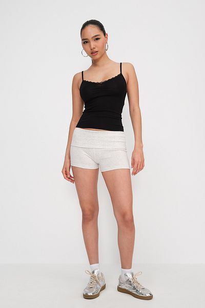Addax Wide Waistband Shorts Tyt1777