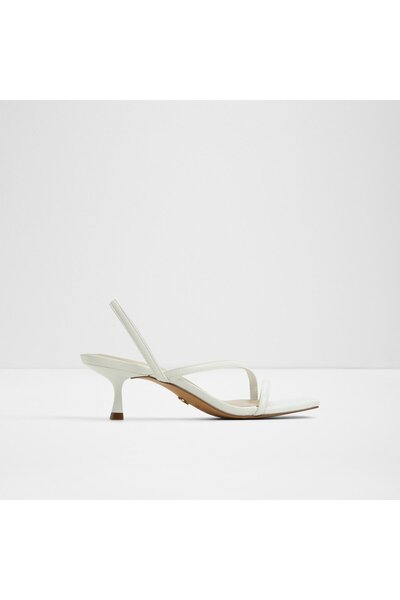 Aldo صندل بكعب أبيض للنساء