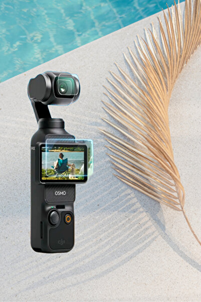 SEVDALYA Djı Osmo Pocket 3 Ekran Lens Koruyucu 9h Temperli Koruma