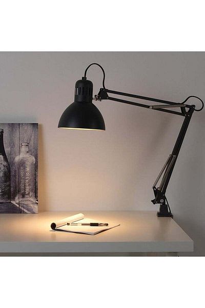 Generic Tertial Led Work Lamp Metal warm lightning Black 13cm