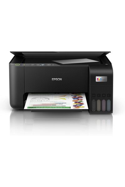 EPSON EcoTank L3250 Wi-Fi + Tarayıcı + Fotokopi Renkli Çok Fonksiyonlu Tanklı Yazıcı