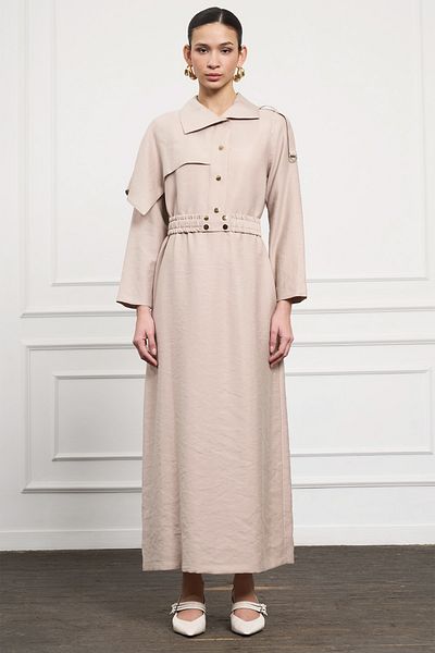 Nuss Beige Dress 2043 Model