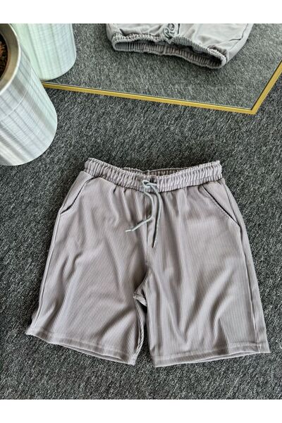 Altamira Чоловічі шорти Duman сірі з патлатим краєм