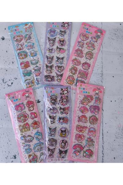 senacacollection Kuromi Juicy Glitter Sticker 1 Pcs
