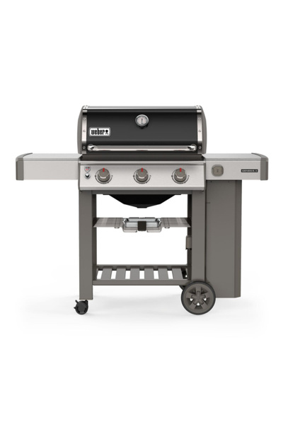 WEBER Genesis 3-Burner Stainless Steel Gas Grill with Grease Management System