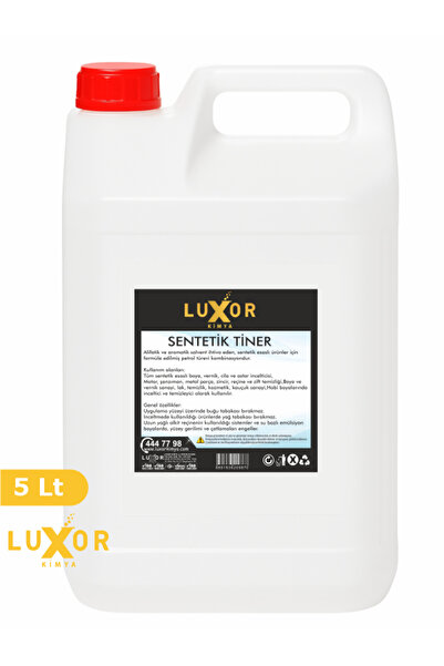 Luxor Kimya Sentetik Tiner 5 Litre