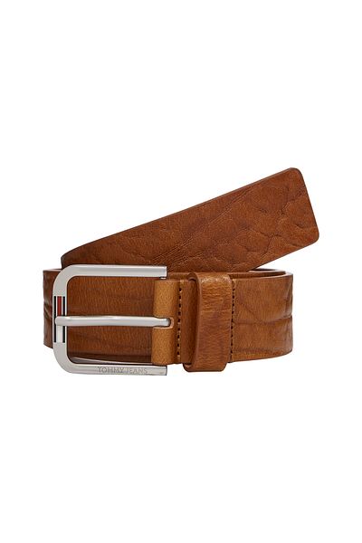 Tommy Hilfiger Men Cognac Austin Texture 3 Belt