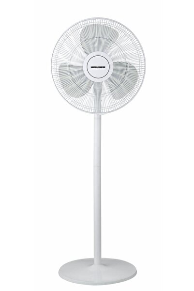 Heinner HSF-M50WH Ventilator pe piedestal de 50W, oscilant cu 3 viteze, înălț...