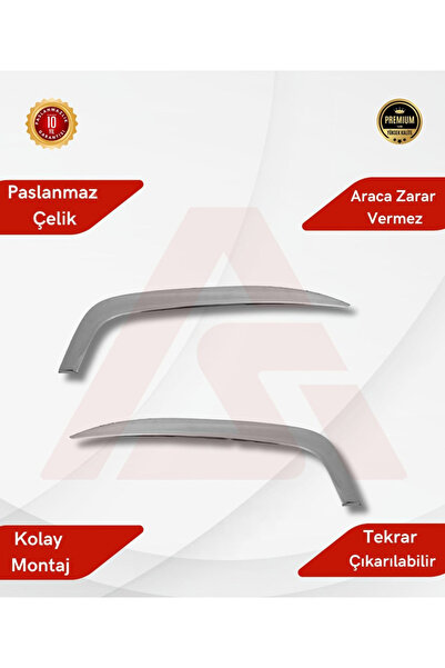 BTM OTOMOTİV Honda Civic FC5 2016-2020 Sis Far Kaşı Krom 2 Prç. P.Çelik
