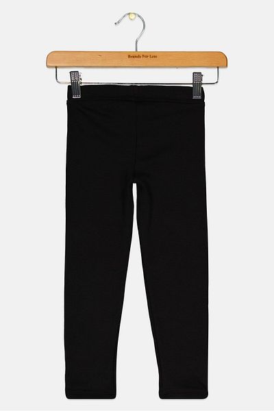 GAP Kids Girl Plain Pull On Leggings, Black