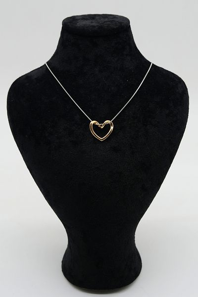 TAKIBOX Steel heart necklace