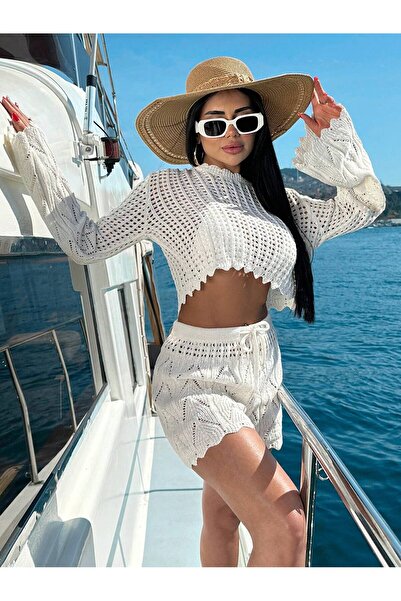 Puella 7777 Σετ μπλούζας ισπανικού μανίκι με σειρά