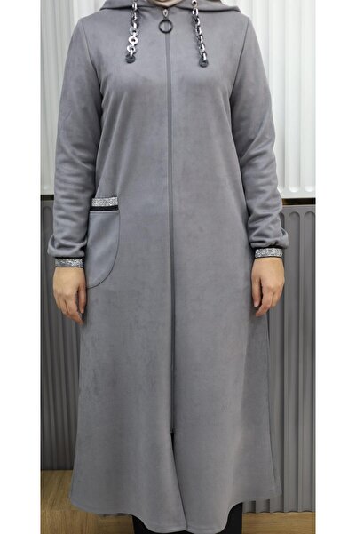 ELİF ERGÜN TEKSTİL süet tek cepli