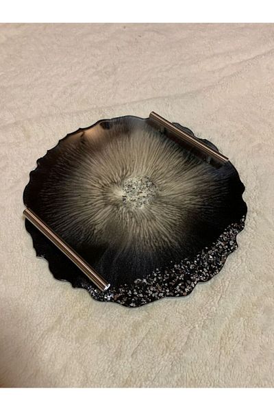 Home Handmade Resin Tray,Modern Epoxy Presentation,Decorative Resin Home Accessories,Personalized Tray