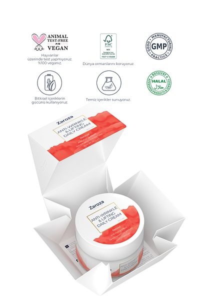 ZAROZA Retinol - Moisturizing Day Cream - Anti-Blemish, Anti-Wrinkle & Lifting Daily Cream