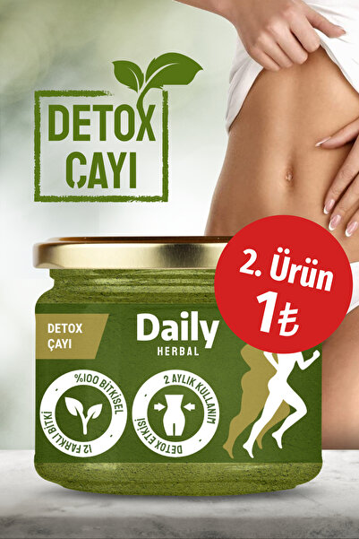 Daily Herbal Detox Çayı 2 Aylık Kullanım 150gr