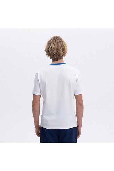 Ellesse Cmo18-3-Bl Crew Neck Men's T-Shirt - Blue / White
