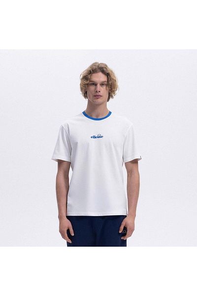 Ellesse Cmo18-3-Bl Crew Neck Men's T-Shirt - Blue / White