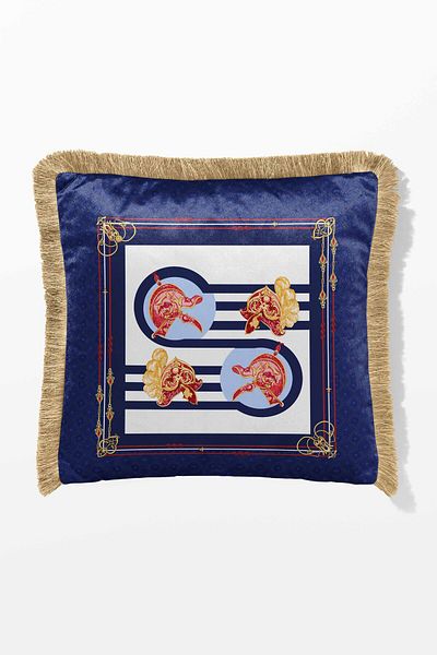Pilloveland Husa de perna cu franjuri Fata Dubla 43*43 Cm - Cap