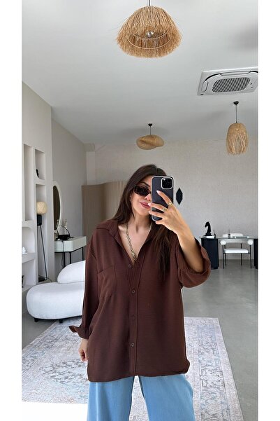 Buket Teke Brown Tirl Shirt