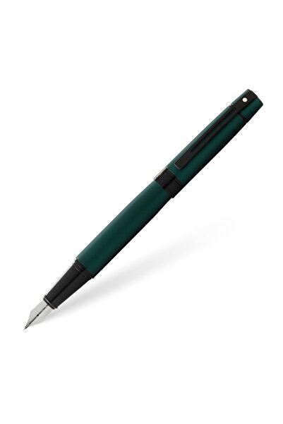 Sheaffer WizDesign 300 Mat Koyu Yeşil/mat Siyah Dolma Kalem M Uç 9346-0 300 Serisi Dk (M) Mat Yeşil