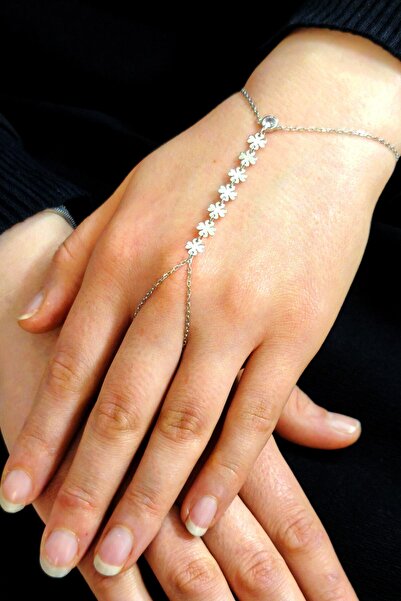 Söğütlü Silver Gümüş rodyumlu zirkon taşlı yonca modeli pullu şahmeran SGTL12...