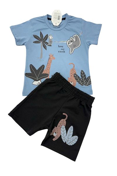 Esterella Boy's Shorts Suit / Short Sleeve Shorts Suit / Children Summer Suit